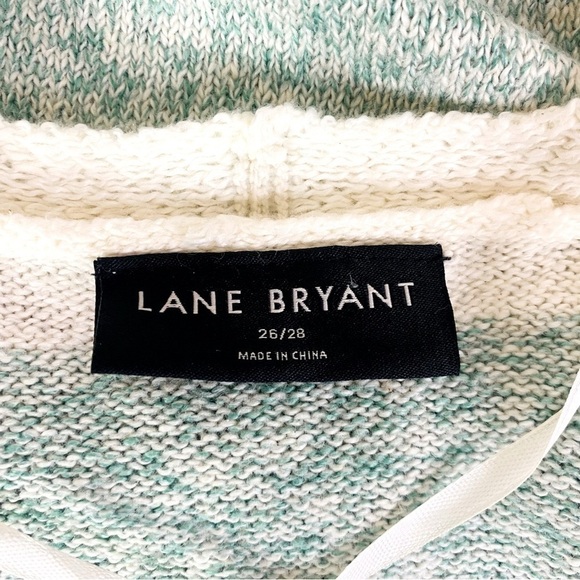 Lane Bryant Marled Open Front 3/4 Sleeve Sweater Cardigan Size 26/28 - Picture 5 of 7